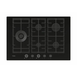 Haier I-Move Series 6 HAVG7WL5WS6B/1 Noir Intégré 74.5 cm Gaz 5 zone(s)