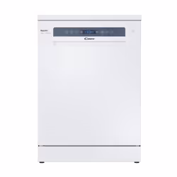 Candy RapidÓ CF 5C6F0W, Pose libre, Taille maximum (60 cm), Blanc, Gris, Tactile, LED