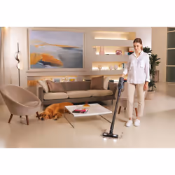 Hoover HF401P 011 Aspirateur balai Batterie Sec Cyclonique, EPA Sans sac 0,7 L 190 W Noir, Argent 2,5 Ah - Vue supplémentaire 22