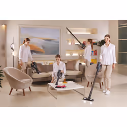 Hoover HF401P 011 Aspirateur balai Batterie Sec Cyclonique, EPA Sans sac 0,7 L 190 W Noir, Argent 2,5 Ah - Vue supplémentaire 5