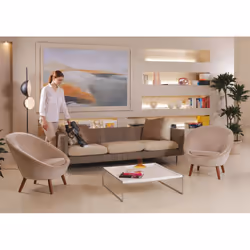 Hoover HF401P 011 Aspirateur balai Batterie Sec Cyclonique, EPA Sans sac 0,7 L 190 W Noir, Argent 2,5 Ah - Vue supplémentaire 7