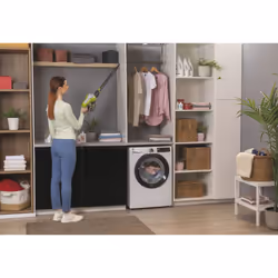 Hoover HF1 HF110H 011 Aspirateur balai Batterie Sec Tissu Sans sac 0,9 L 170 W Gris, Citron vert - Vue supplémentaire 14