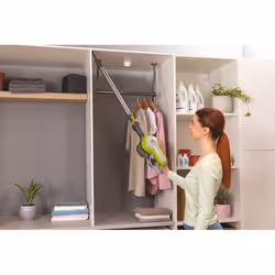 Hoover HF1 HF110H 011 Aspirateur balai Batterie Sec Tissu Sans sac 0,9 L 170 W Gris, Citron vert - Vue supplémentaire 24