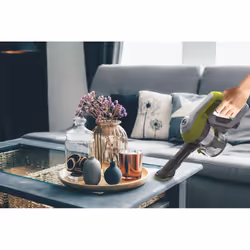 Hoover HF1 HF110H 011 Aspirateur balai Batterie Sec Tissu Sans sac 0,9 L 170 W Gris, Citron vert - Vue supplémentaire 5