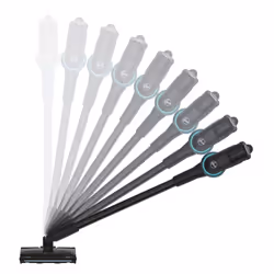 Hoover HF410P 011 Batterie Sec Micro Sans sac 0,4 L 240 W Vert - Vue supplémentaire 17