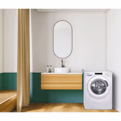 Candy Smart CSWS4852DW3/1-11 machine à laver avec sèche linge Pose libre Charge avant Blanc E - Vue supplémentaire 5