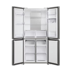 Candy CFQQ5T817EWPS frigo américain Pose libre 463 L E Argent