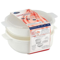 Care + Protect CMVDS8003 boîte hermétique alimentaire Ovale contenant 4 L Transparent, Blanc 1 pièce(s)