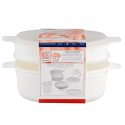 Care + Protect CMVDS8003 boîte hermétique alimentaire Ovale contenant 4 L Transparent, Blanc 1 pièce(s)
