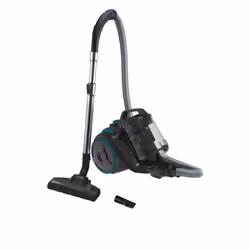 Candy CAF34HM 011 Aspirateurs-traîneaux ALL FLOORS 30 SANS SAC, Unique Technologie Cyclonique, Hepa lavable, récipient 2,5 litri, raggio d'azione 7,5 portée, Luxor Black - Vue supplémentaire 2