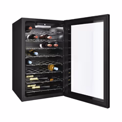 Candy DiVino CWC 150 EM/NF Refroidisseur de vin compresseur Pose libre Noir 41 bouteille(s)