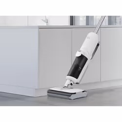Hoover HW500 011 Aspirateur traineau Batterie Sec&humide Sans sac 150 W Gris, Blanc 4 Ah