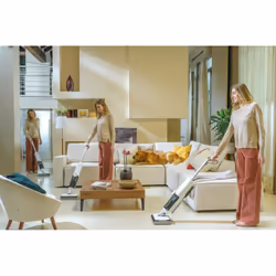 Hoover HW500 011 Aspirateur traineau Batterie Sec&humide Sans sac 150 W Gris, Blanc 4 Ah - Vue supplémentaire 25