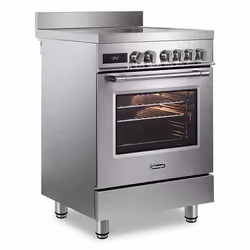 De’Longhi PRO 66 MXL IN four et cuisinière A Electrique Plaque avec zone à induction Acier inoxydable - Vue supplémentaire 3