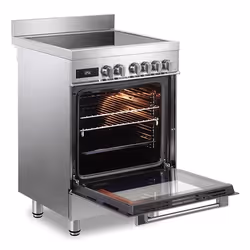 De’Longhi PRO 66 MXL IN four et cuisinière A Electrique Plaque avec zone à induction Acier inoxydable - Vue supplémentaire 4