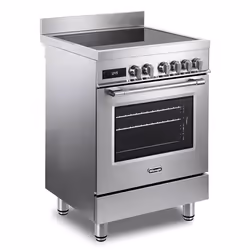 De’Longhi PRO 66 MXL IN four et cuisinière A Electrique Plaque avec zone à induction Acier inoxydable - Vue supplémentaire 5