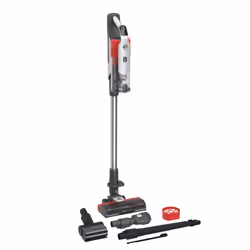 Hoover HF916BF 011 Aspirateur balai Batterie Sec EPA Sans sac 0,7 L 400 W Noir, Métallique, Rose
