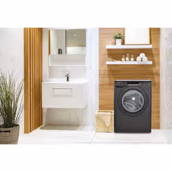 Candy Ultra Hygiene HES14124TWMBB5-S 12 kg 1400 tr/min Noir