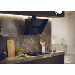 Haier I-Link HADG9CBS4BWIFI Montée au mur Noir 624 m³/h A++ - Vue supplémentaire 6