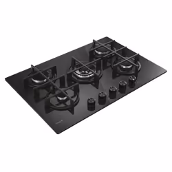 Candy CVG74WTB Noir Intégré 75 cm Gaz 5 zone(s) - Vue supplémentaire 4