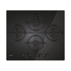 Candy Moderna CVG6DTB Noir Intégré 59.5 cm Gaz 4 zone(s)