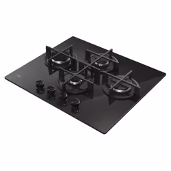 Candy Moderna CVG6DTB Noir Intégré 59.5 cm Gaz 4 zone(s)