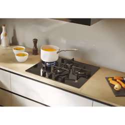 Candy Moderna CVG6DTB Noir Intégré 59.5 cm Gaz 4 zone(s) - Vue supplémentaire 6