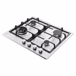 Candy Moderna CHG6BF4WTX Acier inoxydable Intégré 60 cm Gaz 4 zone(s) - Vue supplémentaire 3