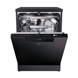 Haier XF 4A4M4PB Lave-vaisselle pose libre 60 cm 14 couverts classe A 44 dB Noir - Vue supplémentaire 24