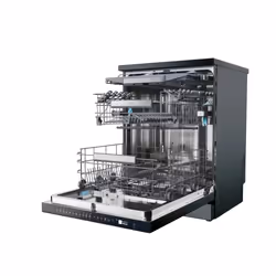 Haier XF 4A4M4PB Lave-vaisselle pose libre 60 cm 14 couverts classe A 44 dB Noir - Vue supplémentaire 5