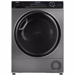 Sèche-linge hublot I-Pro Series 5 HD100-A2959RE-FR de Haier. Pompe à chaleur : La technologie pompe à chaleur conserve la cha ...