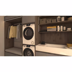 Haier HD80-E929E-S sèche-linge Pose libre Charge avant 8 kg Blanc - Vue supplémentaire 4