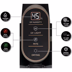 Hoover HMC520UV 011 aspirateur de table Noir, Métallique Sans sac - Vue supplémentaire 4