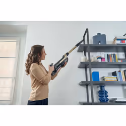 Hoover HF210PP 011 Aspirateur-balai 2 en 1 Batterie Sec EPA Sans sac 1 L 165 W Noir, Or - Vue supplémentaire 5