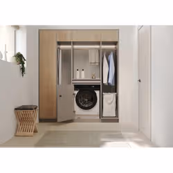 Haier BHA6SD696M6DB9-S machine à laver avec sèche linge Intégré Charge avant Blanc - Vue supplémentaire 4
