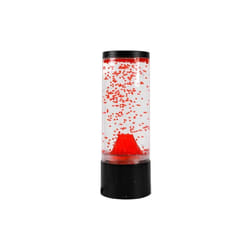 I-TOTAL Lampe de Lava iTotal Ronde 10.5 x 30 cm Rouge