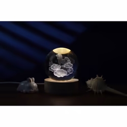 Lampe boule de cristal iTotal Small Unicorn