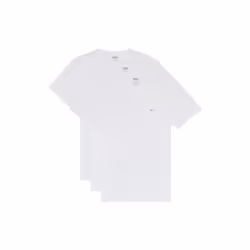 T-shirt à Manches Courtes Diesel - Umtee Jake Threepack - Blanc - Homme