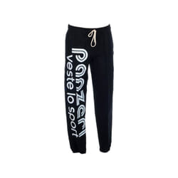 Pantalon Jogging Uni H - Noir - Mixte - Fitness - 100% coton