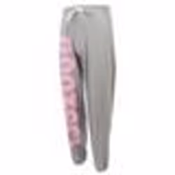 Pantalon de sport pour homme - Panzeri - Uni H - Gris chiné/rose fluo - Idéal pour activités en Indoor