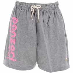 Short Panzeri Uni (A) gris chiné/rose fluo