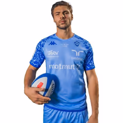 Maillot Third Castres Olympique 2022/23 - Castres Olympique - L - Rugby - Rouge
