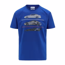 T-Shirt Enfant KAPPA - BWT Alpine F1 Team 2023 - Bleu bleu marine