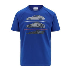 T-Shirt Enfant KAPPA - BWT Alpine F1 Team 2023 - Bleu bleu marine