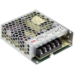 Alimentation à découpage 50W 24Vdc 2.2A sortie unique LRS-50-24 MEANWELL