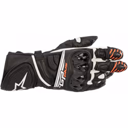 Alpinestars GP Plus R V2 Gants de moto, noir-blanc, taille 2XL pour Hommes