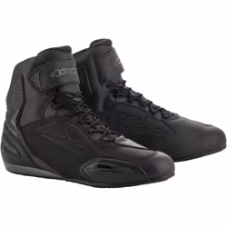 Alpinestars Faster-3 DryStar Chaussures de moto, noir-gris, taille 41 pour Hommes