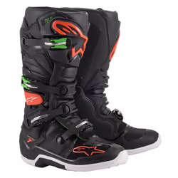 Alpinestars 2012014-1366-6, Mâle, Adulte, Noir, Vert, Rouge