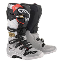 Alpinestars 2012014-1829-16 Chaussure de moto Mâle Adulte Noir, Or, Argent, Blanc