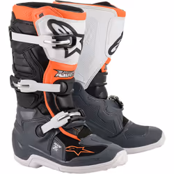 Alpinestars 2015017-1124-8, Mâle, Adulte, Noir, Gris, Orange, Blanc